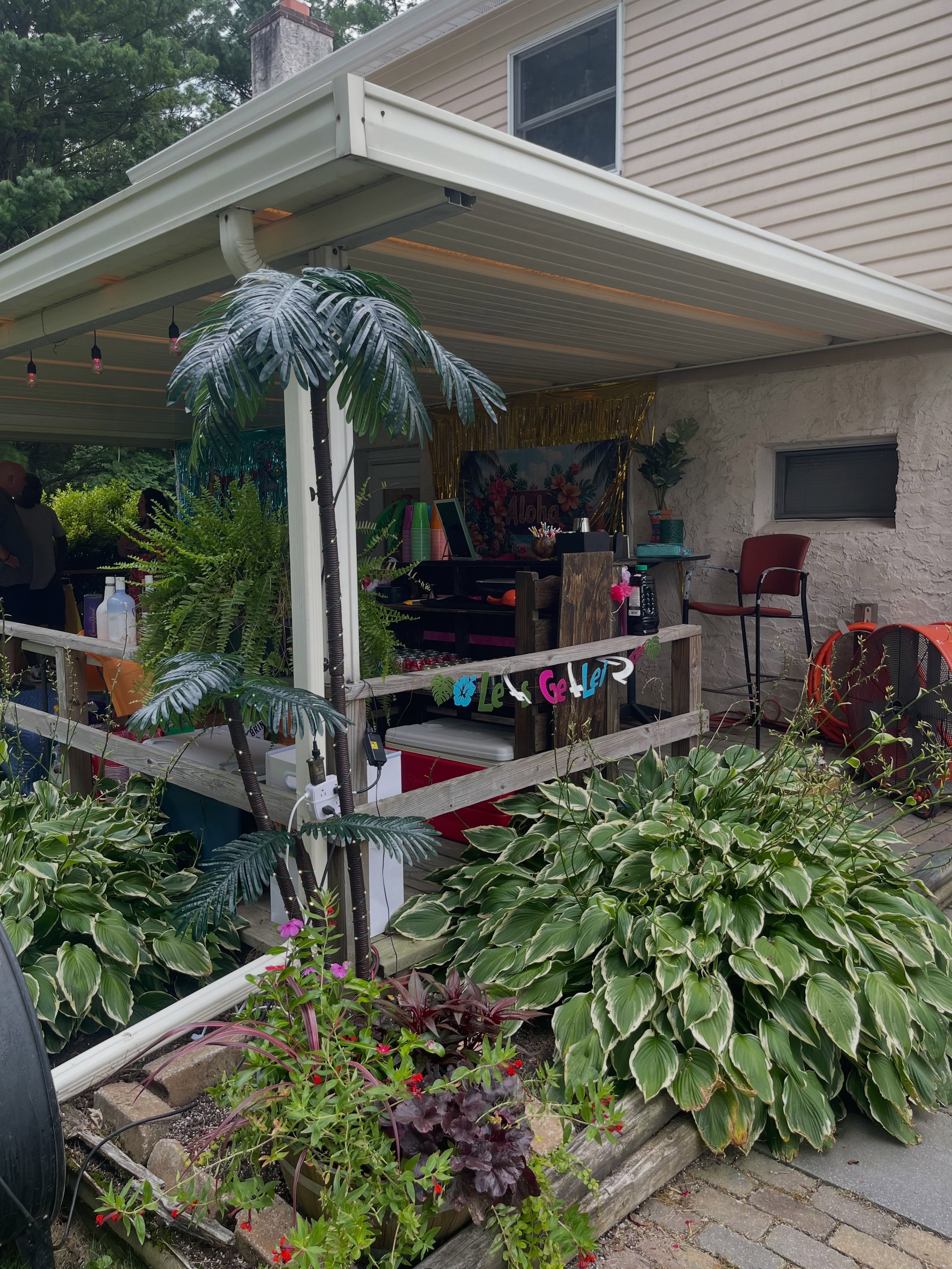 Bar setup and lavender lemon drops from a private birthday — 5 of 9