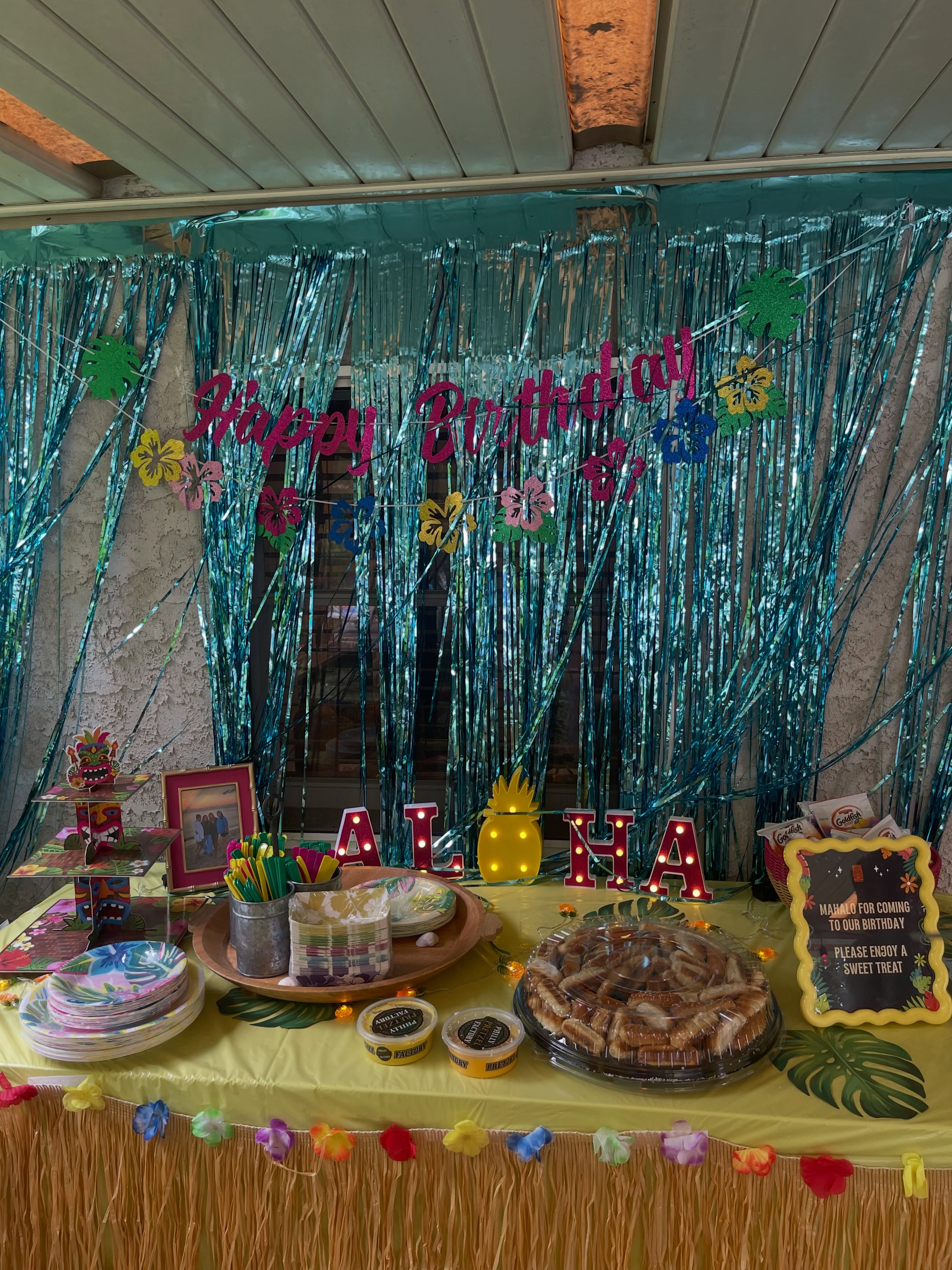 Bar setup and lavender lemon drops from a private birthday — 9 of 9